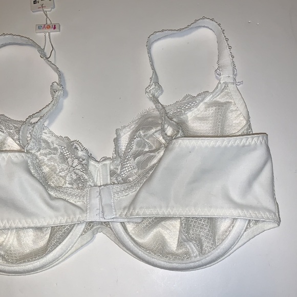 🆕 Freya “Millie” White Mesh Lace Bra - Women’s Size 40E / E40 - Picture 7 of 8